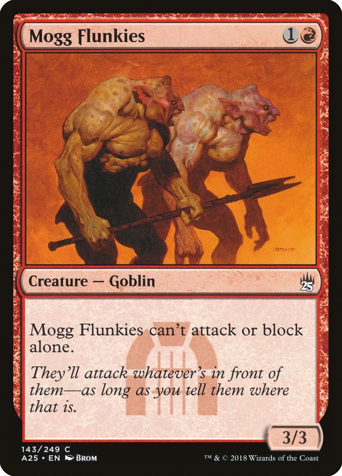 Mogg Flunkies [Masters 25] | Galaxy Games LLC