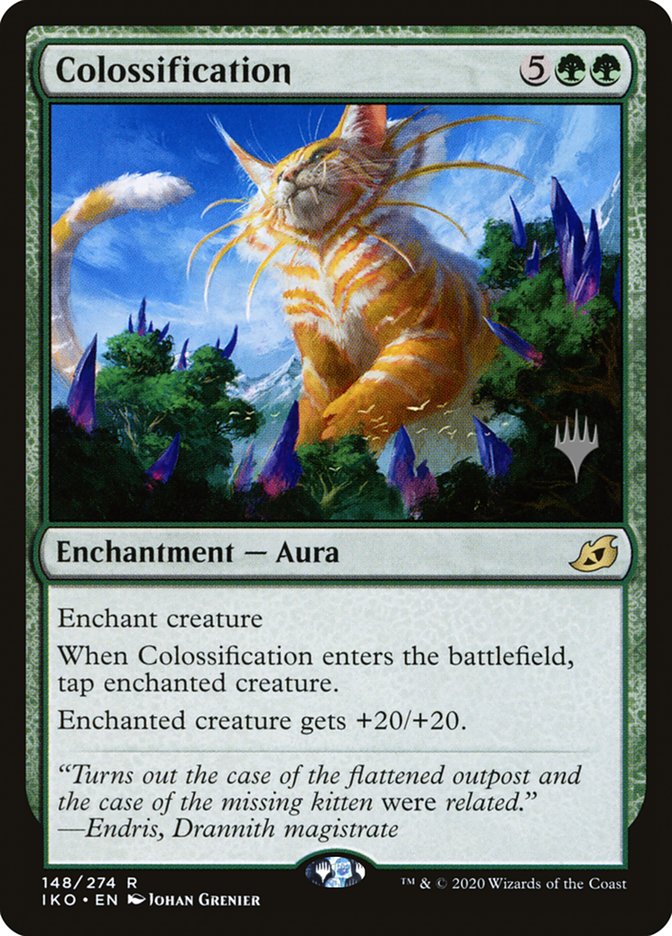 Colossification (Promo Pack) [Ikoria: Lair of Behemoths Promos] | Galaxy Games LLC