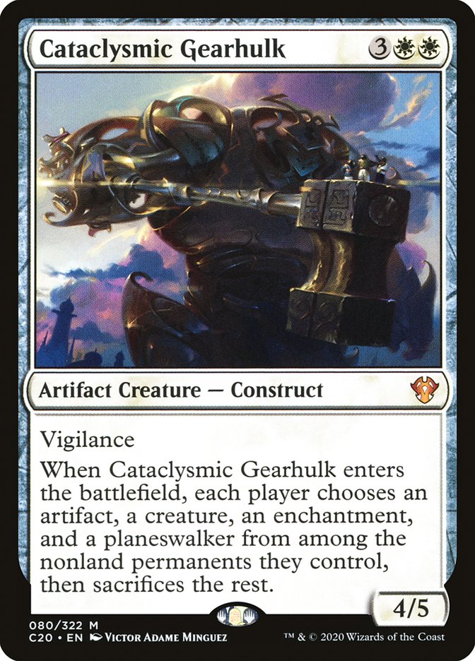 Cataclysmic Gearhulk [Commander 2020] | Galaxy Games LLC