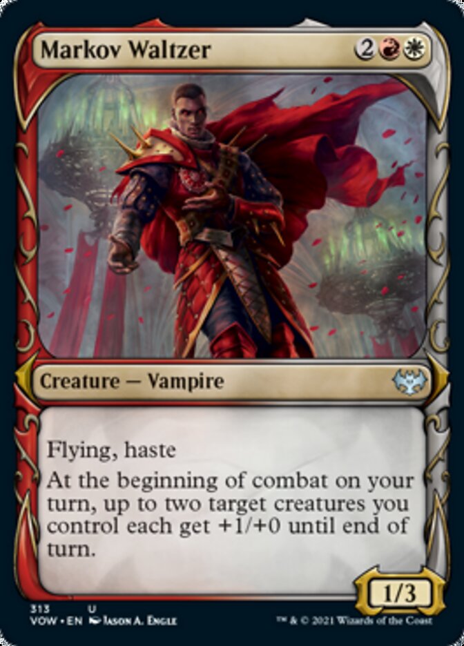 Markov Waltzer (Showcase Fang Frame) [Innistrad: Crimson Vow] | Galaxy Games LLC