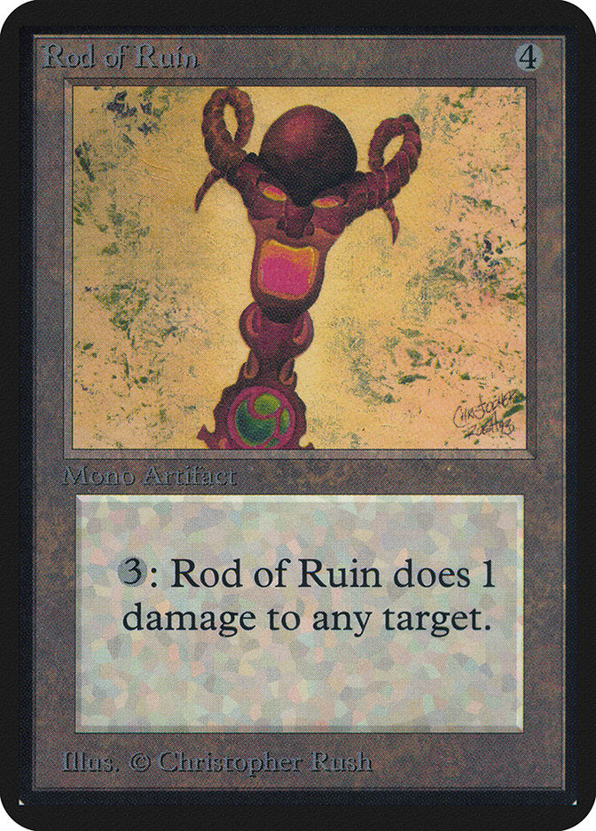 Rod of Ruin [Alpha Edition] | Galaxy Games LLC