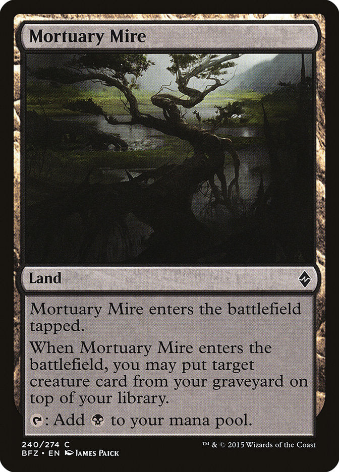 Mortuary Mire [Battle for Zendikar] | Galaxy Games LLC