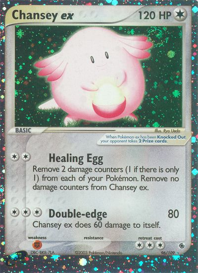 Chansey ex (96/109) [EX: Ruby & Sapphire] | Galaxy Games LLC