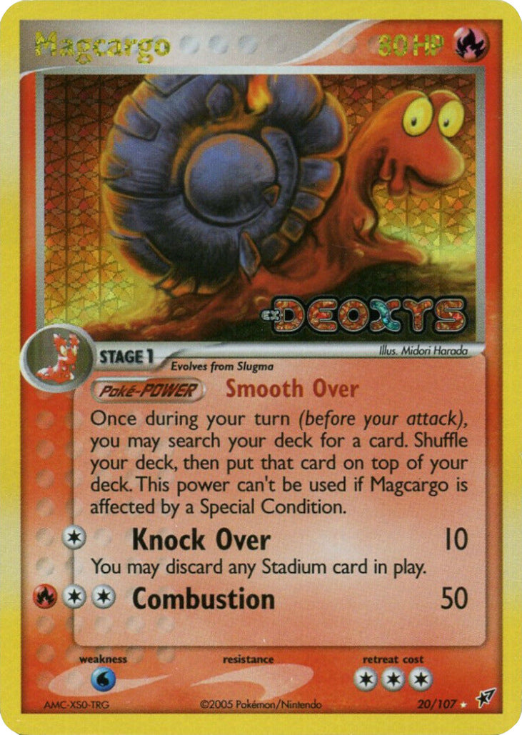 Magcargo (20/107) (Stamped) [EX: Deoxys] | Galaxy Games LLC