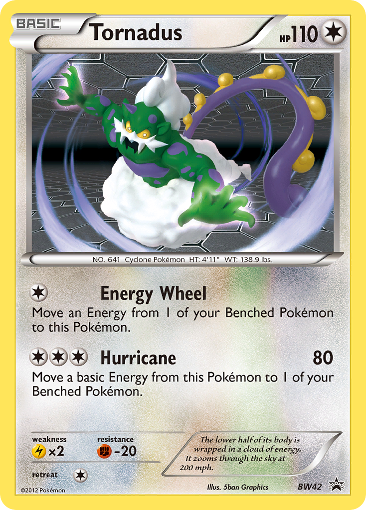 Tornadus (BW42) [Black & White: Black Star Promos] | Galaxy Games LLC