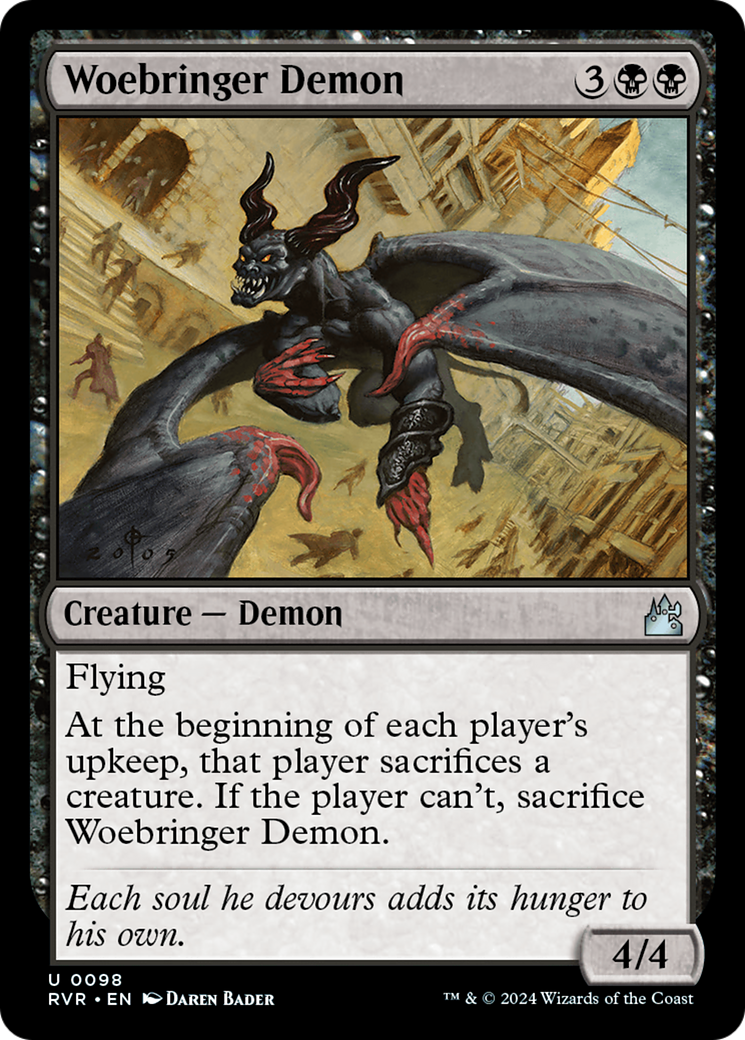 Woebringer Demon [Ravnica Remastered] | Galaxy Games LLC