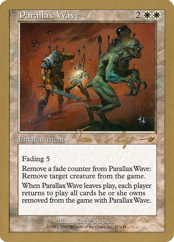 Parallax Wave (Tom van de Logt) [World Championship Decks 2000] | Galaxy Games LLC