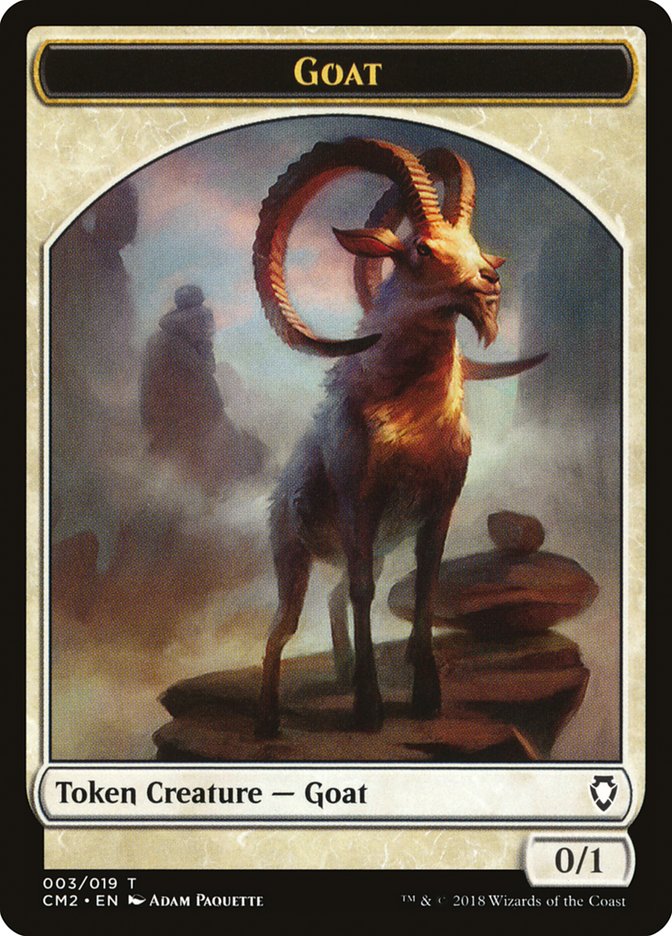 Goat Token [Commander Anthology Volume II Tokens] | Galaxy Games LLC