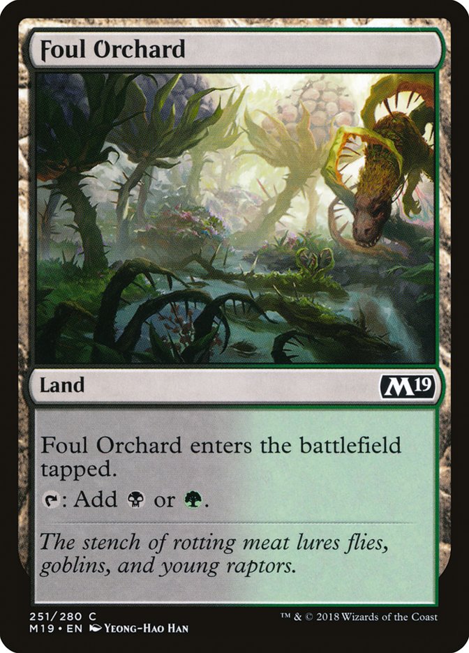 Foul Orchard [Core Set 2019] | Galaxy Games LLC