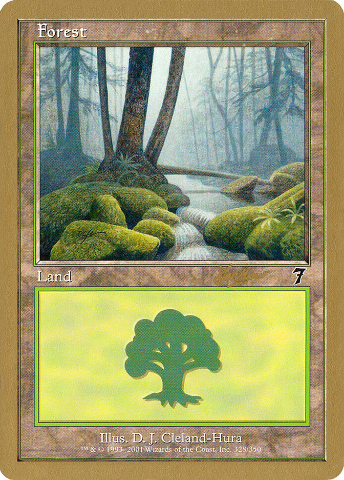 Forest (328) (Sim Han How) [World Championship Decks 2002] | Galaxy Games LLC