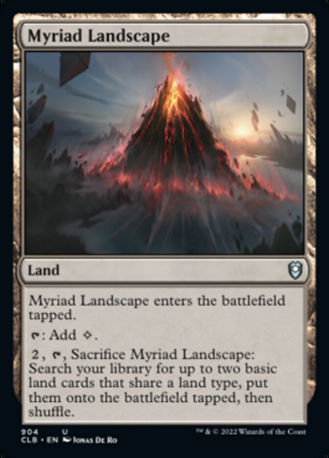 Myriad Landscape [Commander Legends: Battle for Baldur's Gate] | Galaxy Games LLC