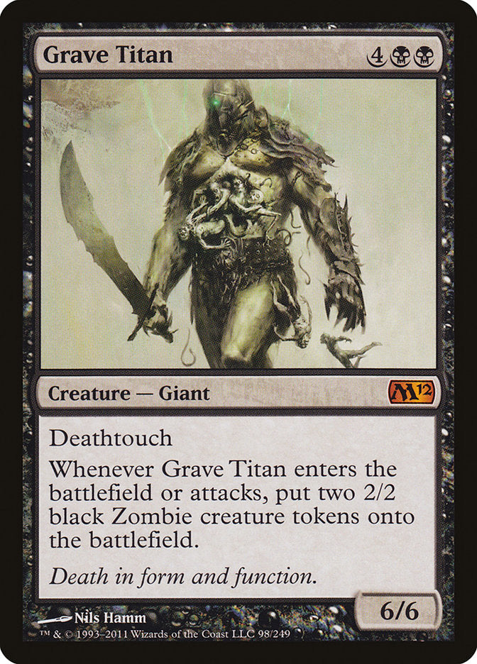 Grave Titan [Magic 2012] | Galaxy Games LLC