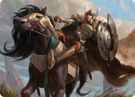 Knight of Dawn's Light Art Card [Dominaria United Art Series] | Galaxy Games LLC