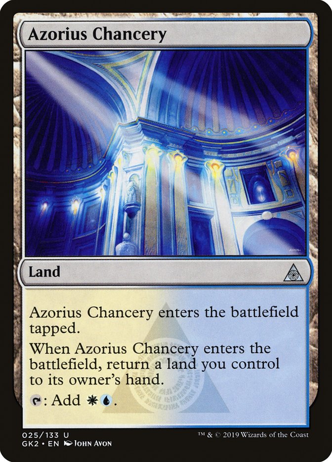 Azorius Chancery [Ravnica Allegiance Guild Kit] | Galaxy Games LLC