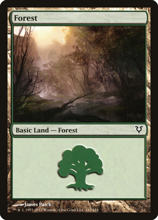 Forest (242) [Avacyn Restored] | Galaxy Games LLC