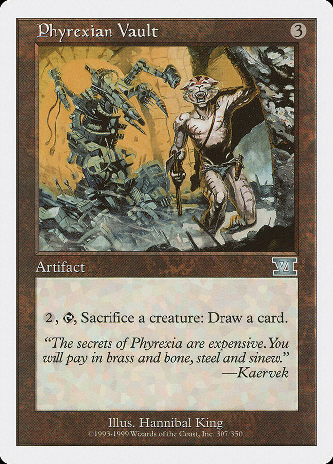 Phyrexian Vault [Classic Sixth Edition] | Galaxy Games LLC