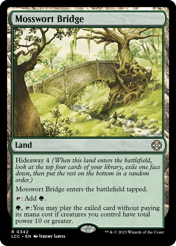 Mosswort Bridge [The Lost Caverns of Ixalan Commander] | Galaxy Games LLC