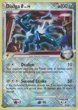 Dialga G (7/127) (League Promo) [Platinum: Base Set] | Galaxy Games LLC