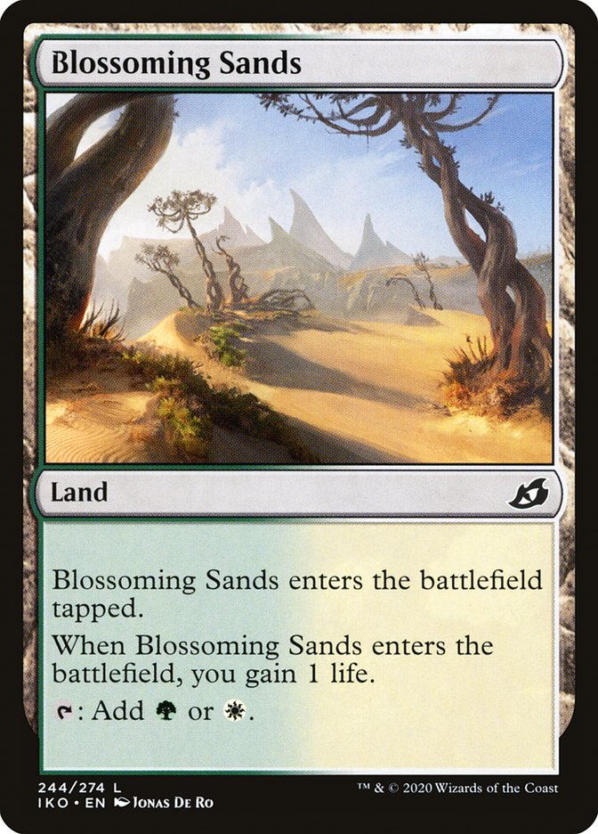 Blossoming Sands [Ikoria: Lair of Behemoths] | Galaxy Games LLC