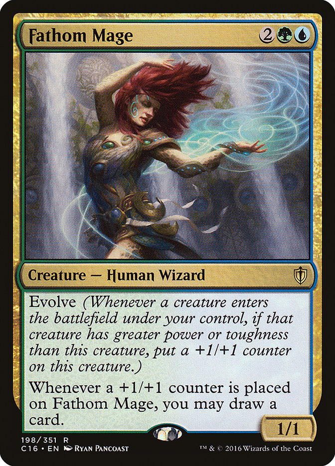 Fathom Mage [Commander 2016] | Galaxy Games LLC