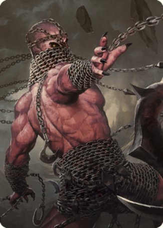 Chain Devil Art Card [Commander Legends: Battle for Baldur's Gate Art Series] | Galaxy Games LLC