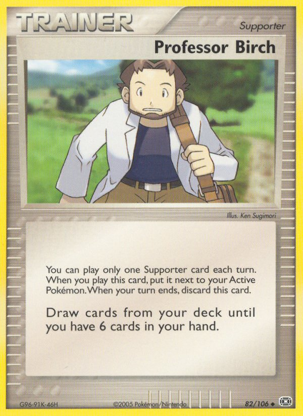 Professor Birch (82/106) [EX: Emerald] | Galaxy Games LLC