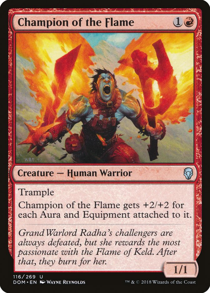 Champion of the Flame [Dominaria] | Galaxy Games LLC