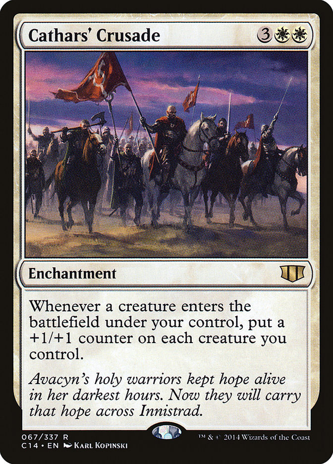 Cathars' Crusade [Commander 2014] | Galaxy Games LLC