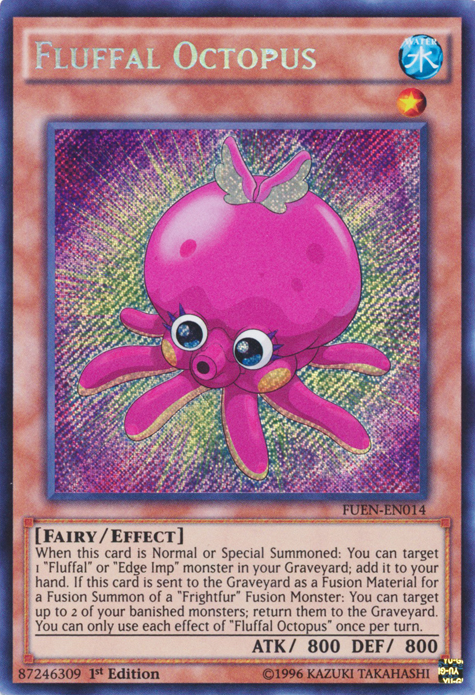 Fluffal Octopus [FUEN-EN014] Secret Rare | Galaxy Games LLC