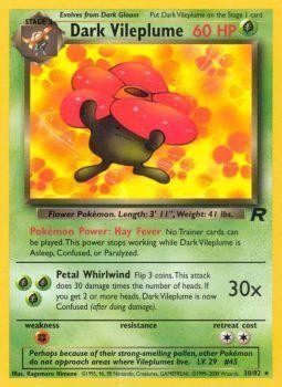 Dark Vileplume (30/82) [Team Rocket Unlimited] | Galaxy Games LLC