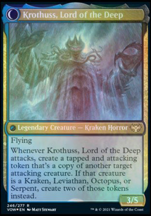 Runo Stromkirk // Krothuss, Lord of the Deep [Innistrad: Crimson Vow Prerelease Promos] | Galaxy Games LLC