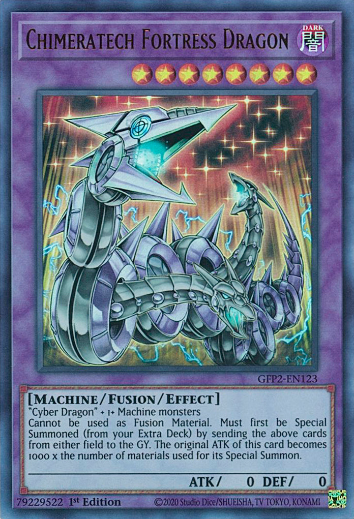 Chimeratech Fortress Dragon [GFP2-EN123] Ultra Rare | Galaxy Games LLC