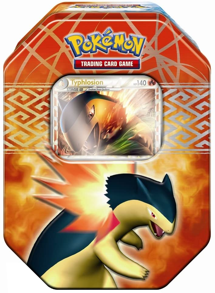 HeartGold & SoulSilver - Collector's Tin (Typhlosion) | Galaxy Games LLC