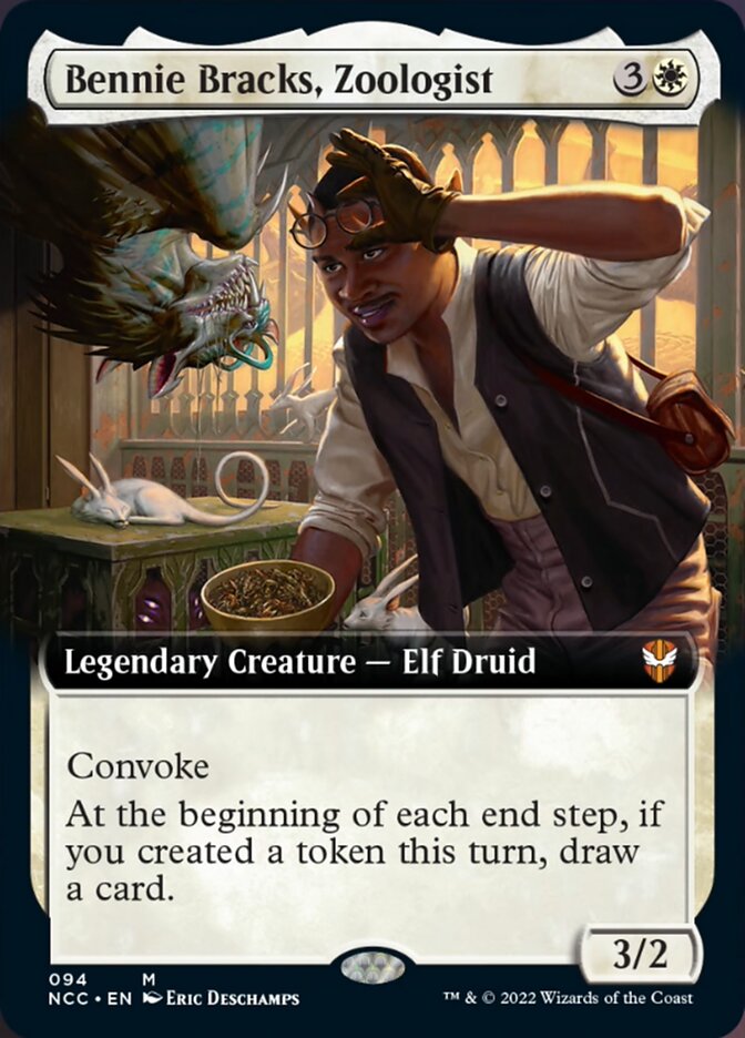 Bennie Bracks, Zoologist (Extended Art) [Streets of New Capenna Commander] | Galaxy Games LLC