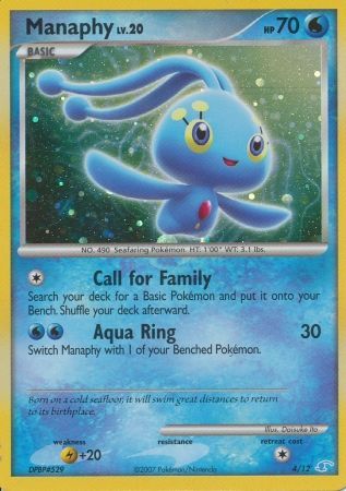 Manaphy (4/12) [Diamond & Pearl: Trainer Kit - Manaphy] | Galaxy Games LLC