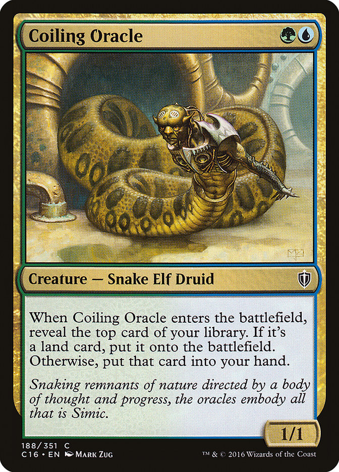 Coiling Oracle [Commander 2016] | Galaxy Games LLC