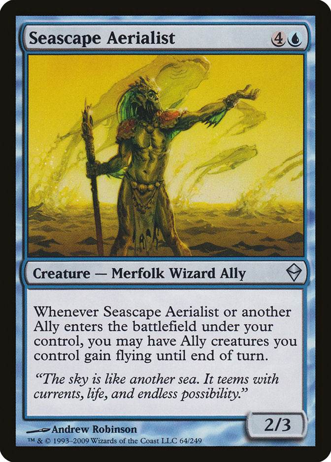 Seascape Aerialist [Zendikar] | Galaxy Games LLC