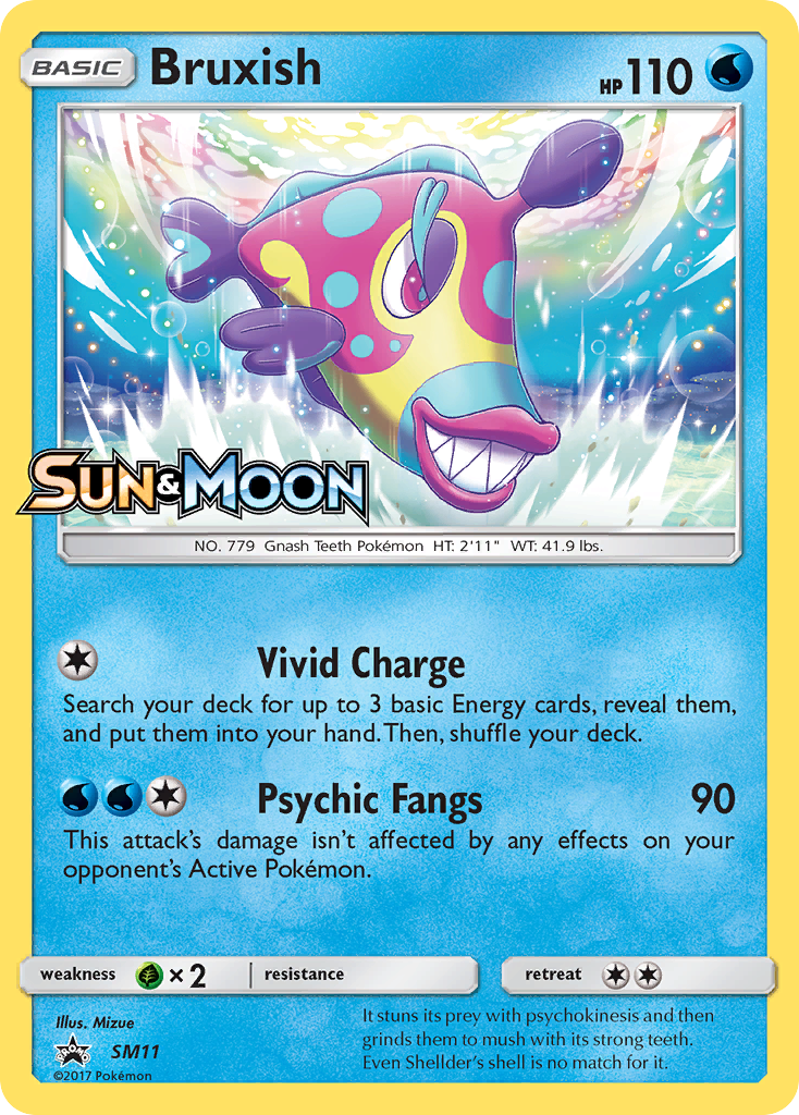 Bruxish (SM11) [Sun & Moon: Black Star Promos] | Galaxy Games LLC