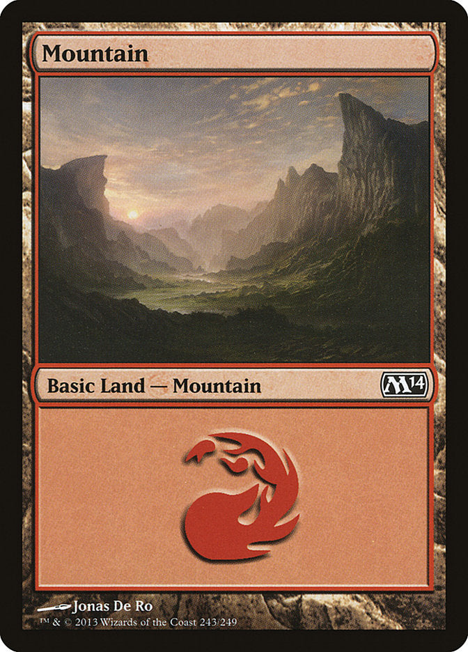 Mountain (243) [Magic 2014] | Galaxy Games LLC