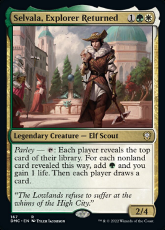 Selvala, Explorer Returned [Dominaria United Commander] | Galaxy Games LLC