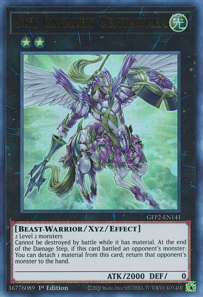 Sky Cavalry Centaurea [GFP2-EN141] Ultra Rare | Galaxy Games LLC