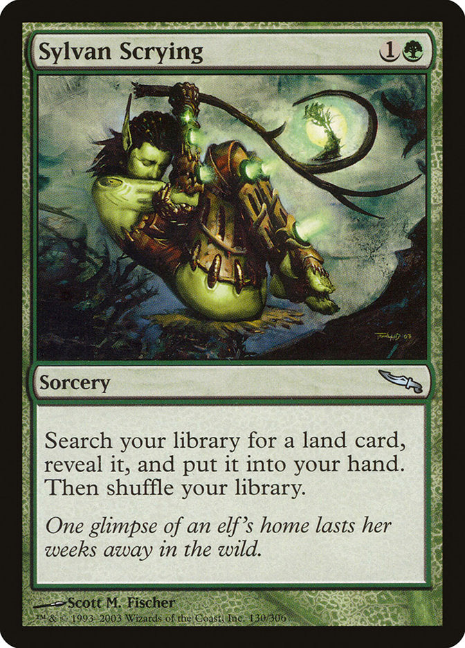 Sylvan Scrying [Mirrodin] | Galaxy Games LLC