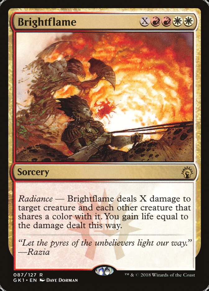 Brightflame [Guilds of Ravnica Guild Kit] | Galaxy Games LLC