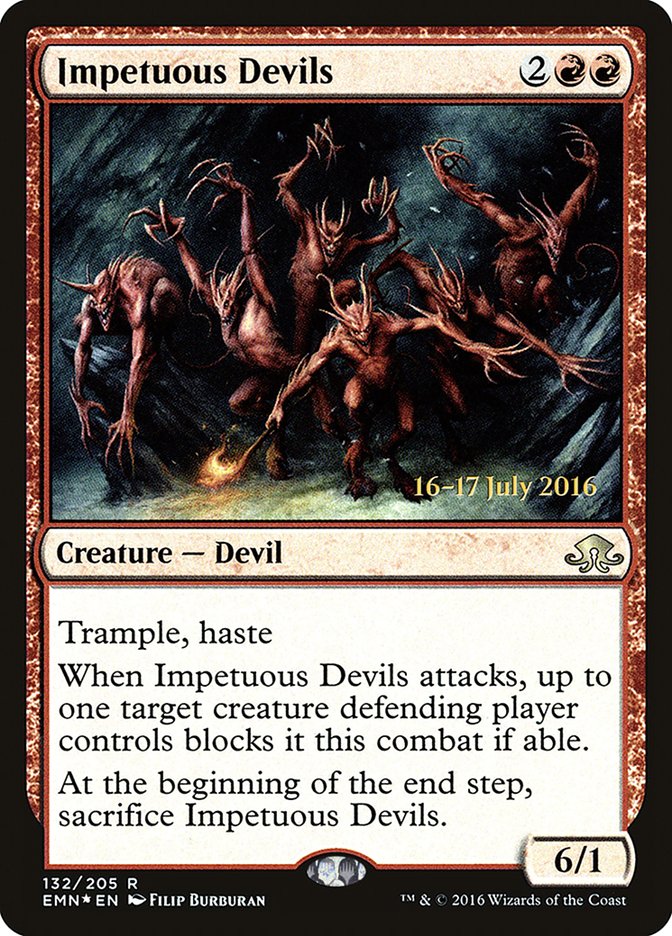 Impetuous Devils [Eldritch Moon Prerelease Promos] | Galaxy Games LLC