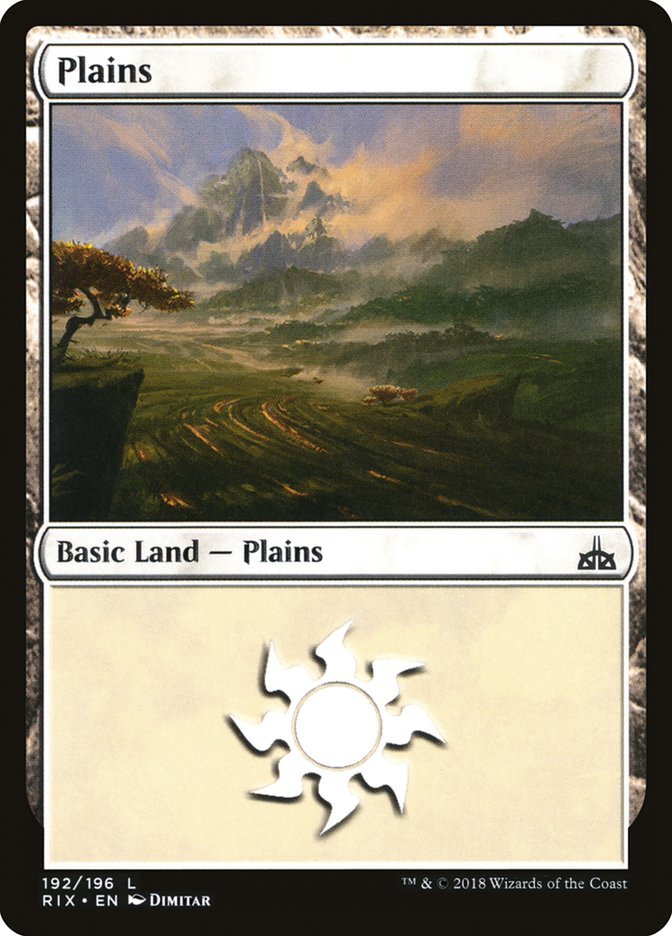 Plains (192) [Rivals of Ixalan] | Galaxy Games LLC