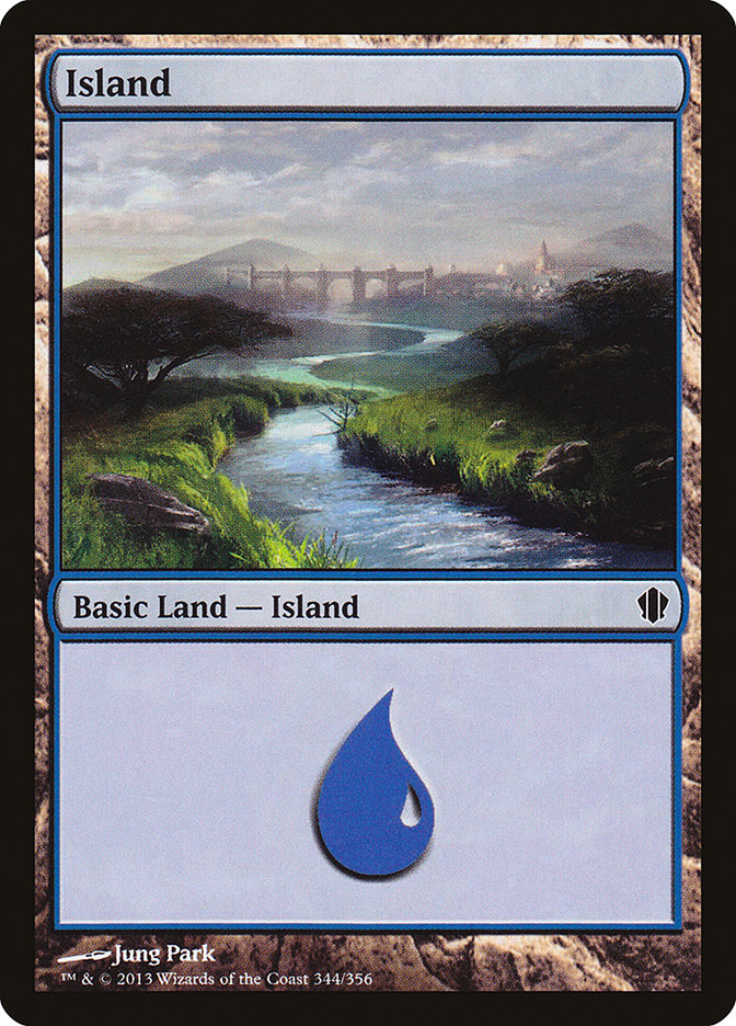 Island (344) [Commander 2013] | Galaxy Games LLC