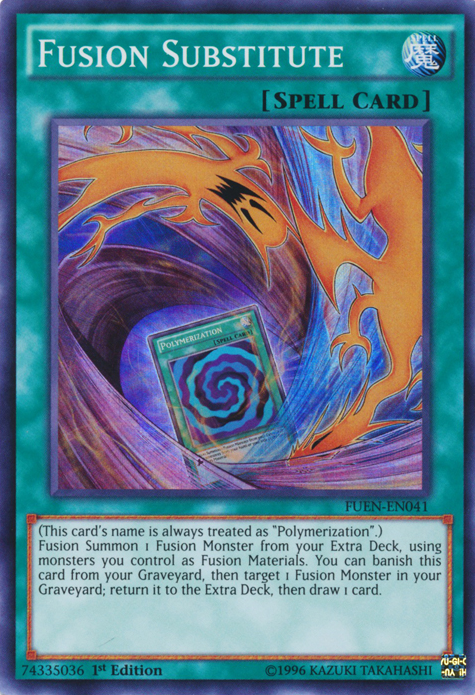 Fusion Substitute [FUEN-EN041] Super Rare | Galaxy Games LLC