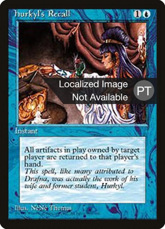 Hurkyl's Recall [Fourth Edition (Foreign Black Border)] | Galaxy Games LLC