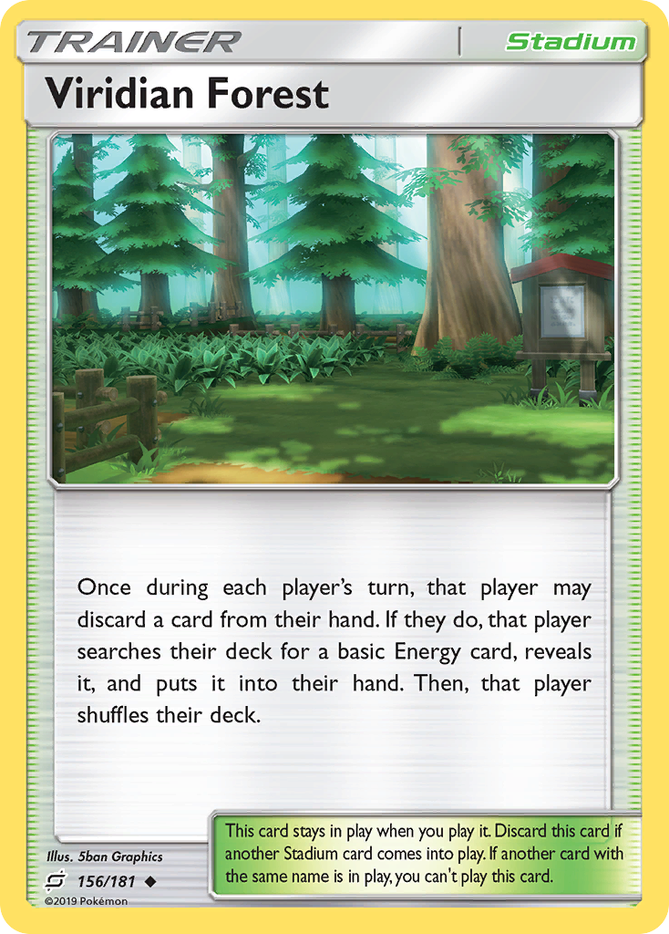 Viridian Forest (156/181) [Sun & Moon: Team Up] | Galaxy Games LLC