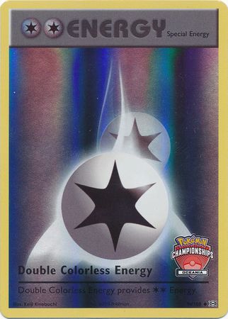 Double Colorless Energy (90/108) (Oceania Championship Promo) [XY: Evolutions] | Galaxy Games LLC